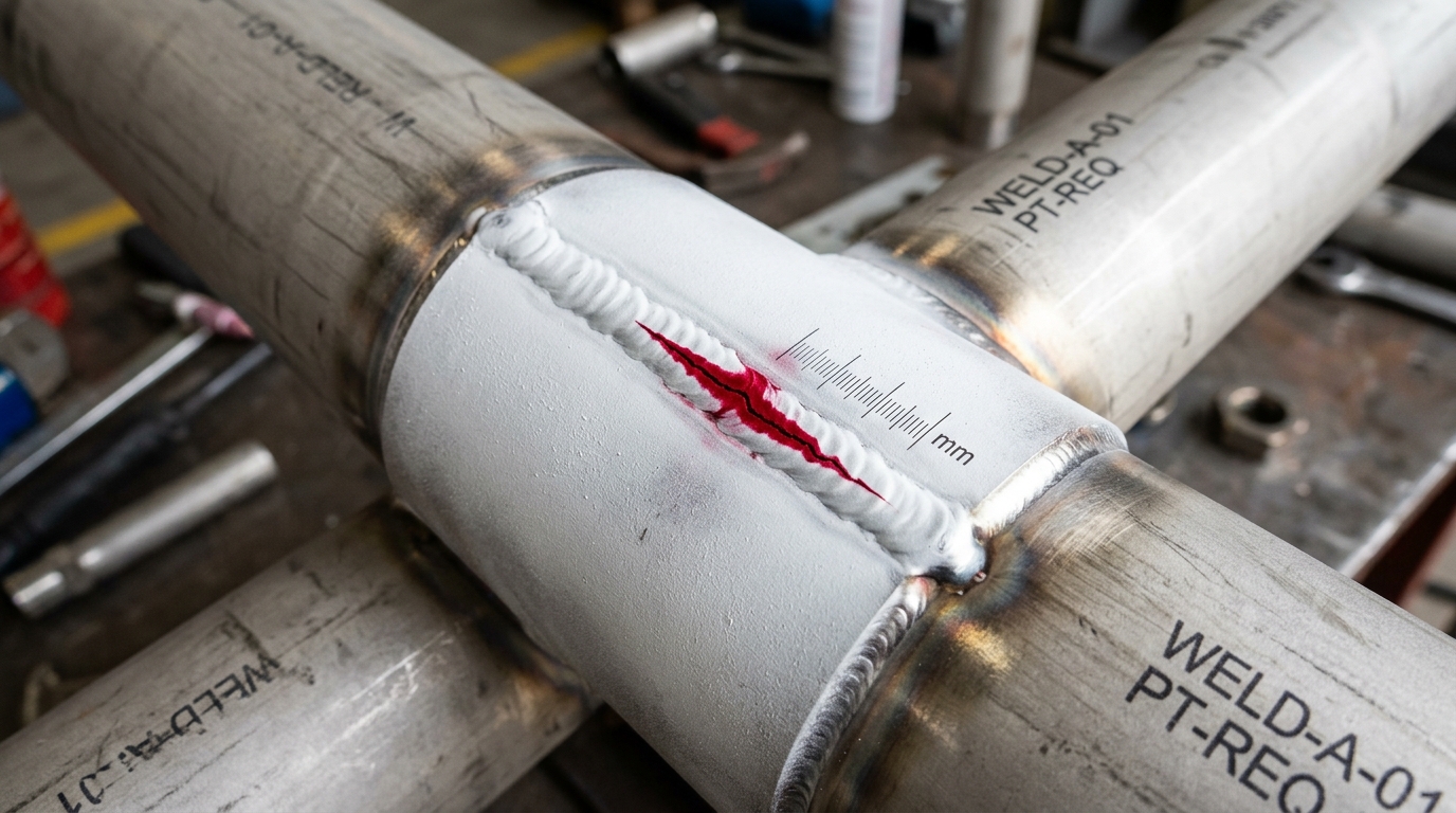 Liquid Penetrant Testing (PT / DPT) Services